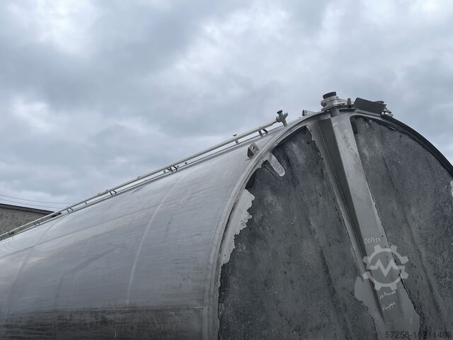 δεξαμενή αποθήκευσης Stainless steel tank 50700l with heating coil
