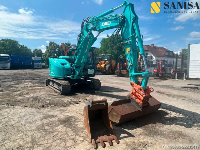 Escavadora de rastos Kobelco SK85 MSR-7 Powertilt/ZSA/Klima/Hydra. Vers/2xLöffel