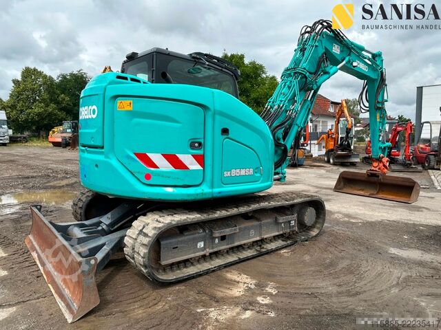 Escavadora de rastos Kobelco SK85 MSR-7 Powertilt/ZSA/Klima/Hydra. Vers/2xLöffel