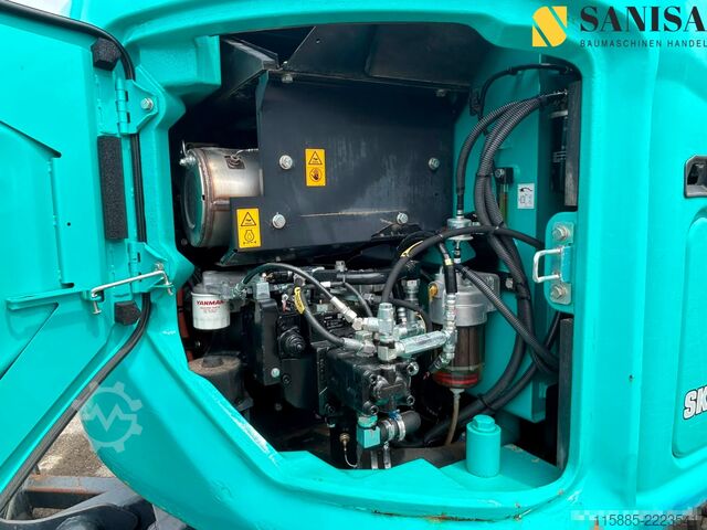 Escavadora de rastos Kobelco SK85 MSR-7 Powertilt/ZSA/Klima/Hydra. Vers/2xLöffel