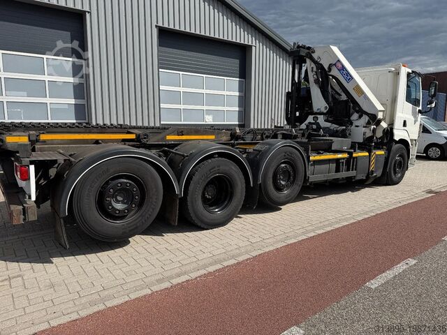 Kranbil DAF CF410 FAQ HMF 2620, Unfall - Damaged.