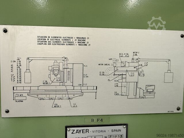 Bedfreesmachine Zayer ZF 1700