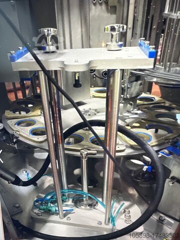 2019 Máquina automática de enchimento e selagem de vasos. Packaging Automation Ltd. PA ROTOFILL