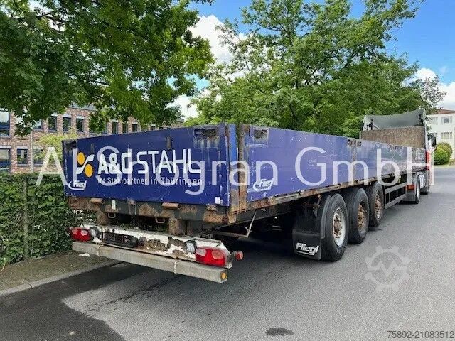 Laadplatform Fliegl BPW/Lenk  + Liftachse /Verlängerbar