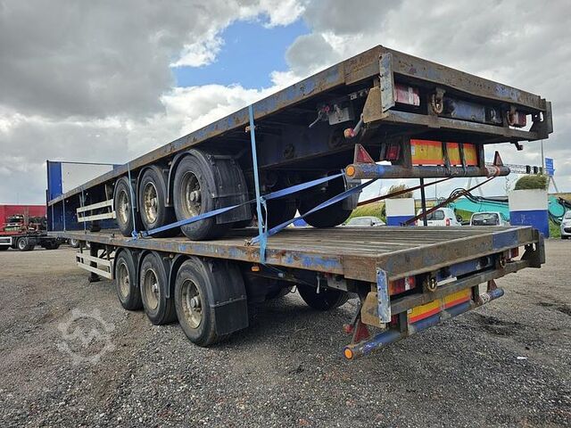 Flatbed PACTON 3 AXLE FLATBED TRAILER BPW DRUM