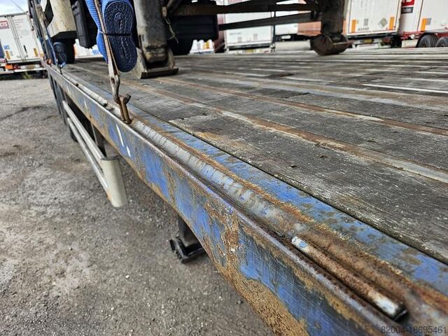 Flatbed PACTON 3 AXLE FLATBED TRAILER BPW DRUM