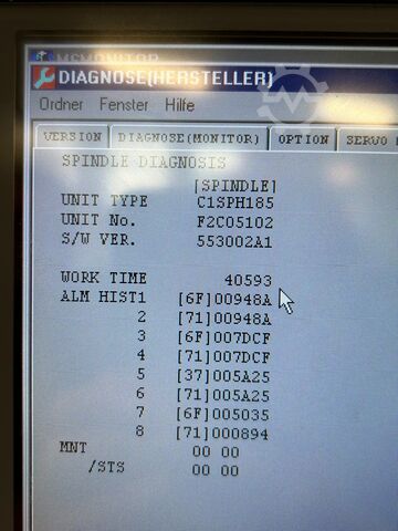 Machining center Mazak VTC 300 C-II