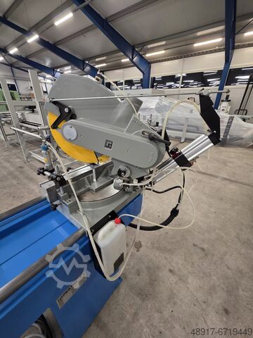 Dvojitá pokosová pila na hliník nebo PVC Pertici 400IP