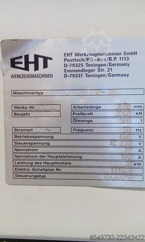 πρέσα κάμψης EHT- VARIOPRESS 320-35