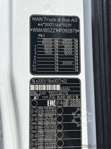 System kablowy MAN TGS 26.420 I 30T N.C.H. Container System (Cable...