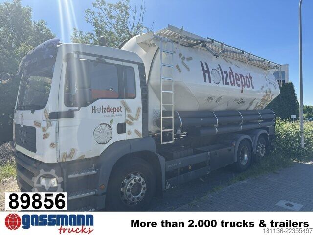 Cisterciski kamion MAN TGS 26.440 6x2/4, FFB Silo 30 cbm, Wiegeinr.
