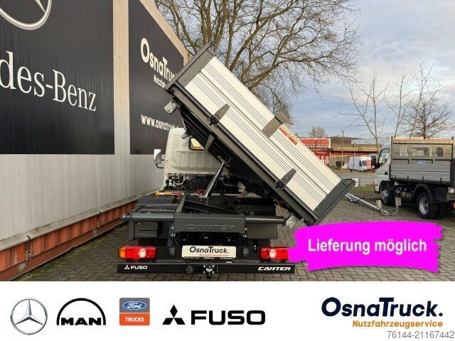 Kiepwagen bestelauto MITSUBISHI 3S15 AMT 3-Seitenkipper Klima,AHK 3,5t,Diff.-Sp.