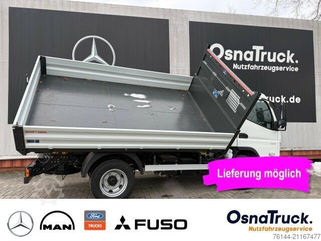 Driezijdige kipper bestelwagen MITSUBISHI 7C18 3Seitenkipper,neues Mod. Klima,Nutzl.3800KG