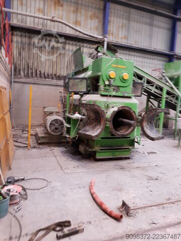 Mursten- og teglformningsmaskine Handle extruder:PZ60f/56 - mixerMDV920b