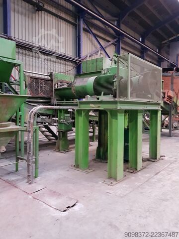 Mursten- og teglformningsmaskine Handle extruder:PZ60f/56 - mixerMDV920b