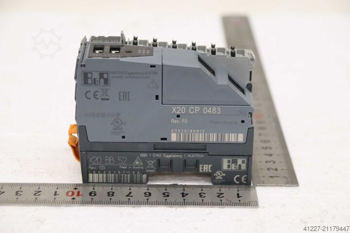 Servo-controllere B&R X20 CP 0483  X20 BB 52