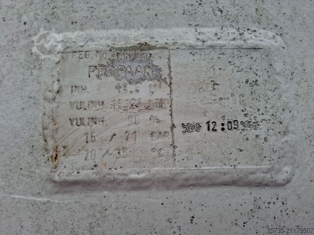 Brændstoftank LPG / GAS 15.120 LITER