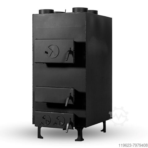 Poêle à air chaud,Poêle d'atelier,Poêle à bois WLO 4 35 KW