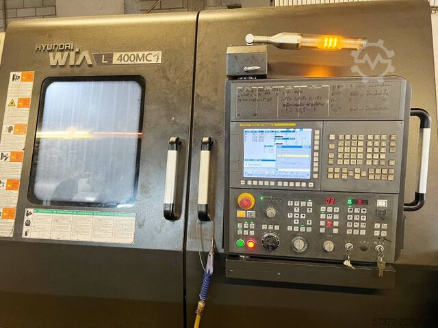 CNC-svarv Hyundai Wia L 400 MC