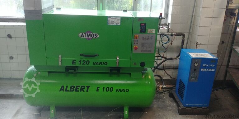 Vidalı kompresör ATMOS E120 Vario ATMOS E120 Vario
