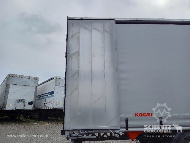 Open oplegger met zeil Kögel Curtainsider Standard