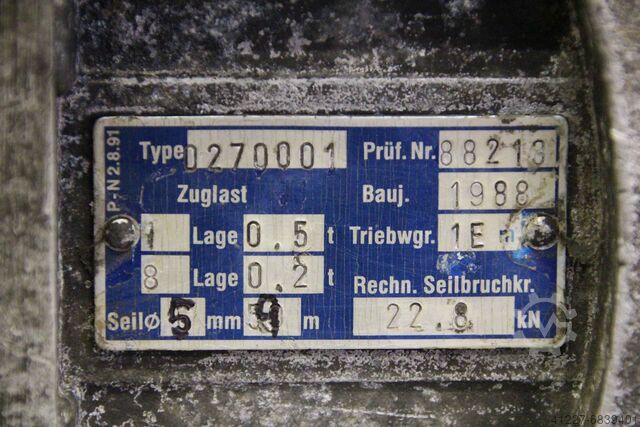 Naviják s držákem Pfaff-silberblau D 270001