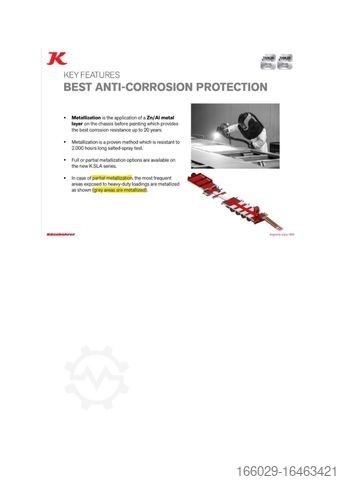 Dieplader oplegger KÄSSBOHRER Tieflader mit hydr. Schwanenhals