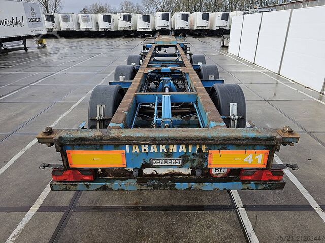 Containertransport RENDERS CHASSIS