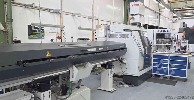 Tornio CNC con caricatore di barre BIGLIA B436 Y2