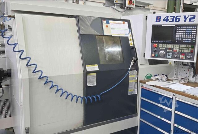 Tornio CNC con caricatore di barre BIGLIA B436 Y2