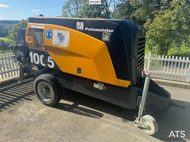 Putzmeister BSA 1005 D5 pumpa za beton POGLEDAJTE VIDEO Putzmeister BSA 1005 D5 Concrete Pump WATCH VIDEO