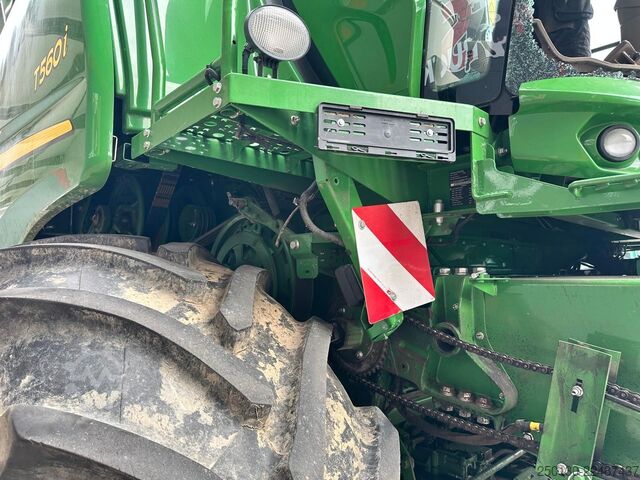 Combine harvester John Deere WT56/T560HM Mähdrescher *verunfallt*