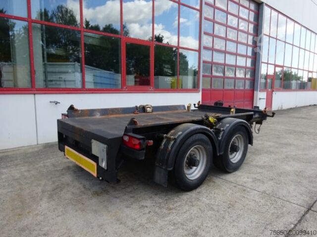 Silo-aanhanger Hueffermann HTM13  13 t Tandem- Absetztmulden Anhänger
