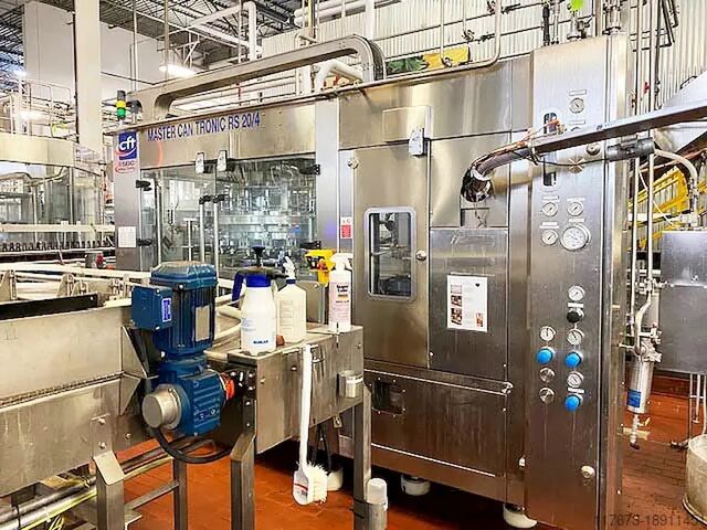 Ligne d'embouteillage complète