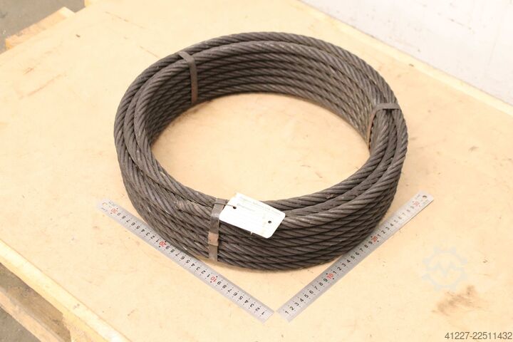 Cablu de macara Ø 16 mm, 22 m Siegener Seilwerk Link blank / verzinkt