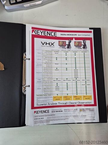 Keyence VHX‑700 digitális mikroszkóprendszer Keyence vhx-7000