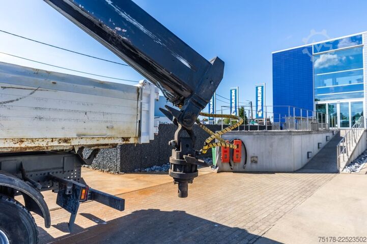 Basculantă cu macara Mercedes-Benz ACTROS 3236 MP3 +GRUE HIAB XS166 HIDUO/3EXT