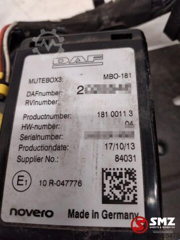 Management motor Daf Occ regeleenheid + omvormer 24V-12 V 20A Daf XF106