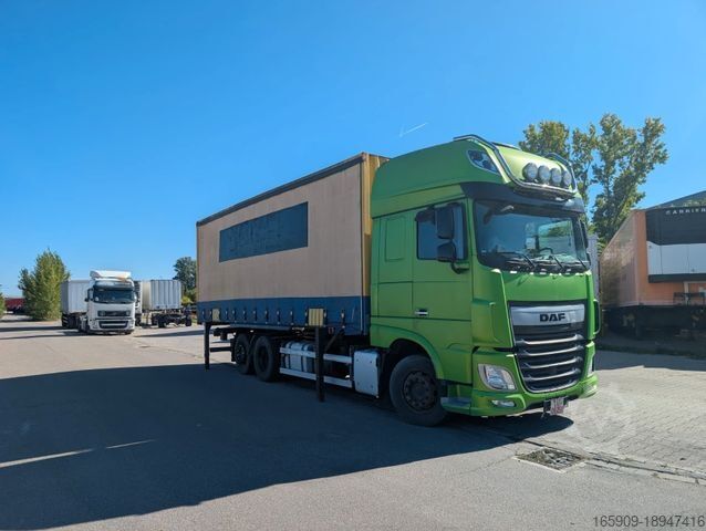 Wechselfahrgestell LKW DAF XF 106.460 Intarder, Jumbo,