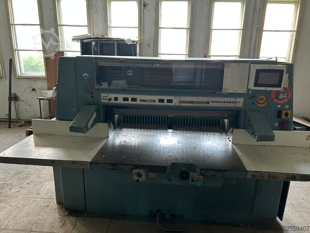 Papier snijmachine Wohlenberg 115