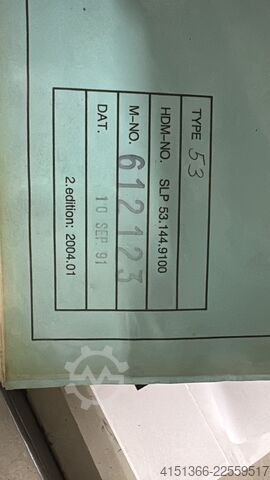 Ofszet nyomdagép Heidelberg MOZ-P