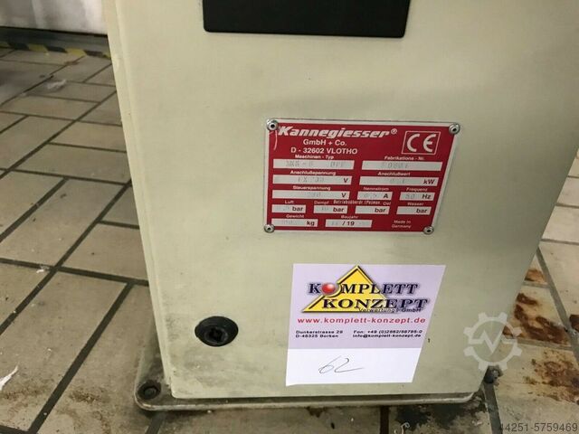 Yaka ve yaka kıvrım presi Kannegiesser XKK-B DPF