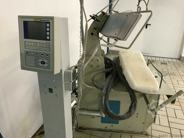 Yaka ve yaka kıvrım presi Kannegiesser XKK-B DPF