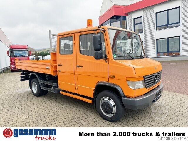 Φορτηγό ανατρεπόμενο βαν Mercedes-Benz Vario 816 D 4x2 Doka, 2x AHK, Meiller Kipper,