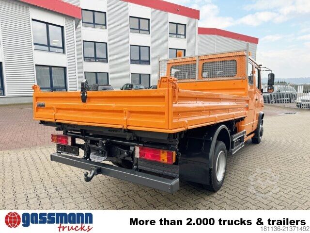 Φορτηγό ανατρεπόμενο βαν Mercedes-Benz Vario 816 D 4x2 Doka, 2x AHK, Meiller Kipper,