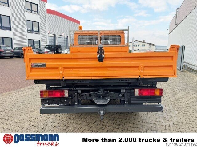 Φορτηγό ανατρεπόμενο βαν Mercedes-Benz Vario 816 D 4x2 Doka, 2x AHK, Meiller Kipper,