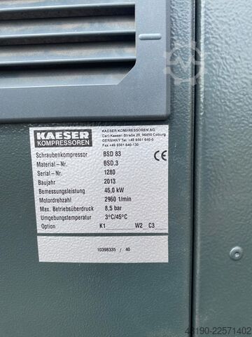 Schroefcompressor Kaeser BSD83
