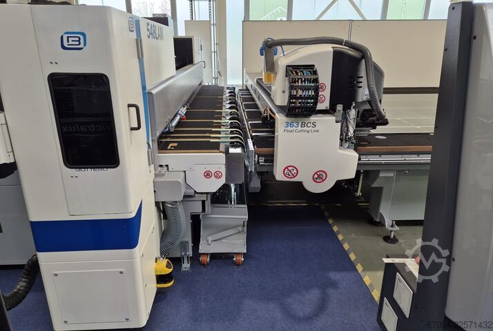 Masă de tăiat sticlă Bottero DUAL LINE 548LAM-38 - 363BCS-J