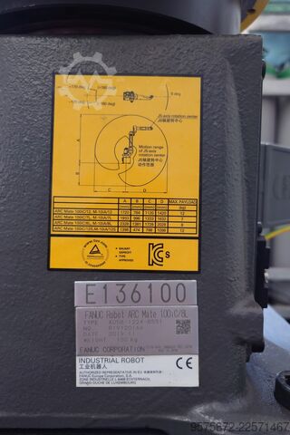 Station de soudage robotisée industrielle FANUC Fanuc Fronius Robot Weld Station