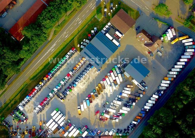 Naczepa otwarta z plandeką KRONE SD Pritsche + Plane Edscha-Verdeck